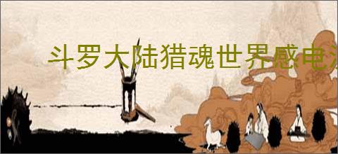 斗罗大陆猎魂世界感电流是什么