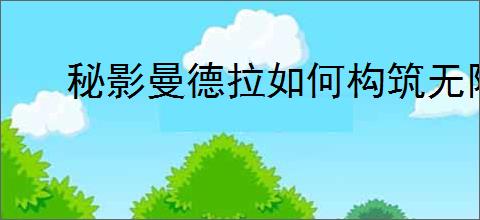 秘影曼德拉如何构筑无限大招流