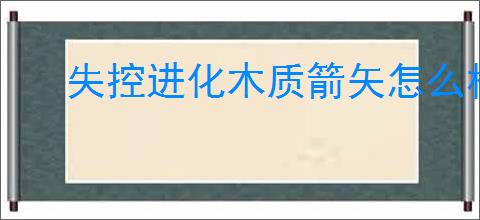 失控进化木质箭矢怎么样