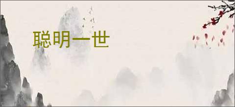 聪明一世